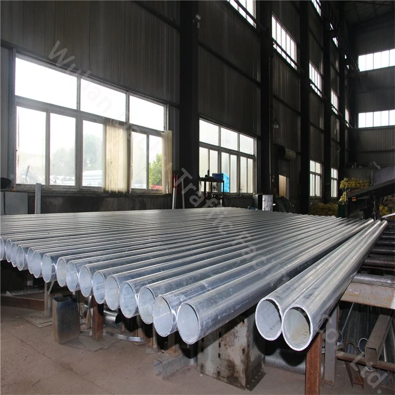 Steel Material Round Post for Highway Barriers Traffic Safety