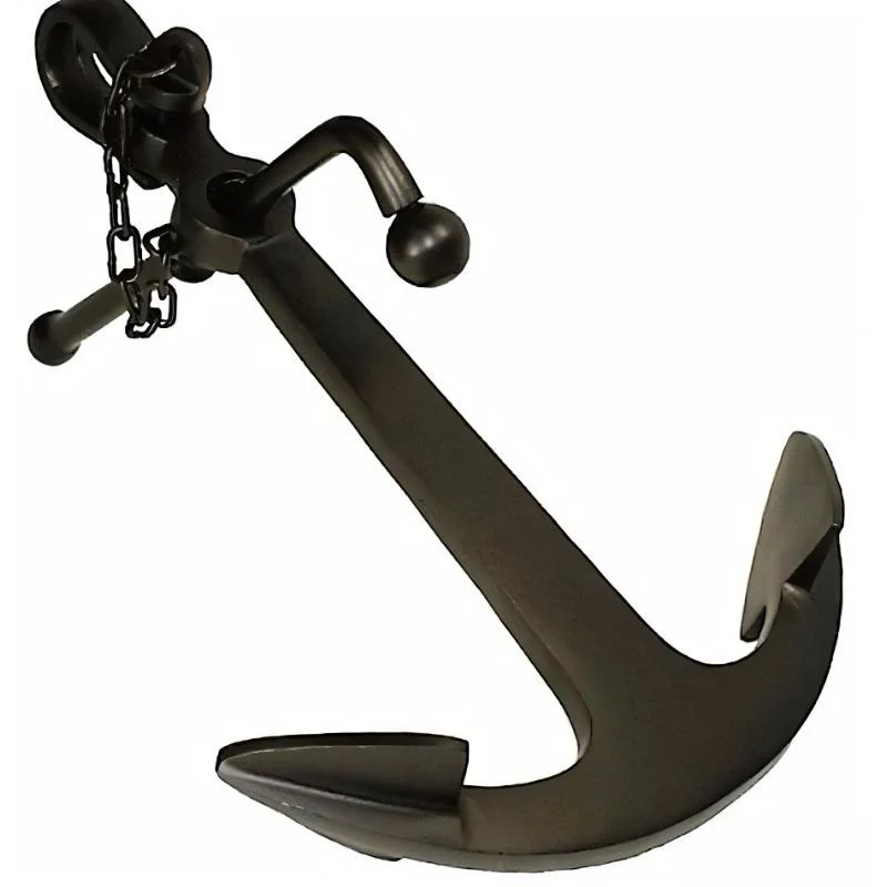 Ship Marine Black Coated Forged Admiralty Anchor