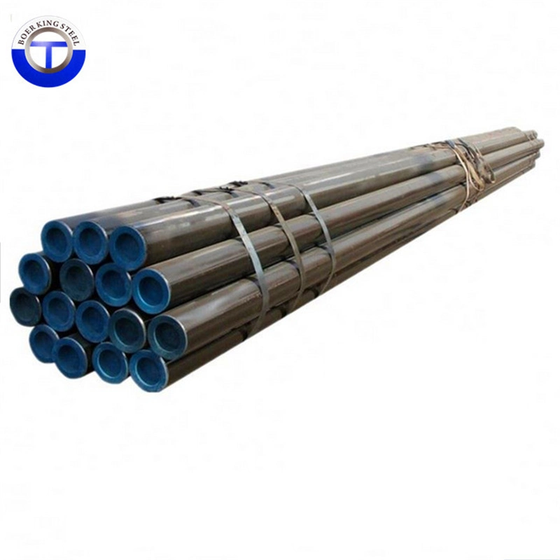 ASTM X42 X50 X60 Oil and Gas Round Carbon Seamless Steel Pipe St35.8 Seamless Ms Tube