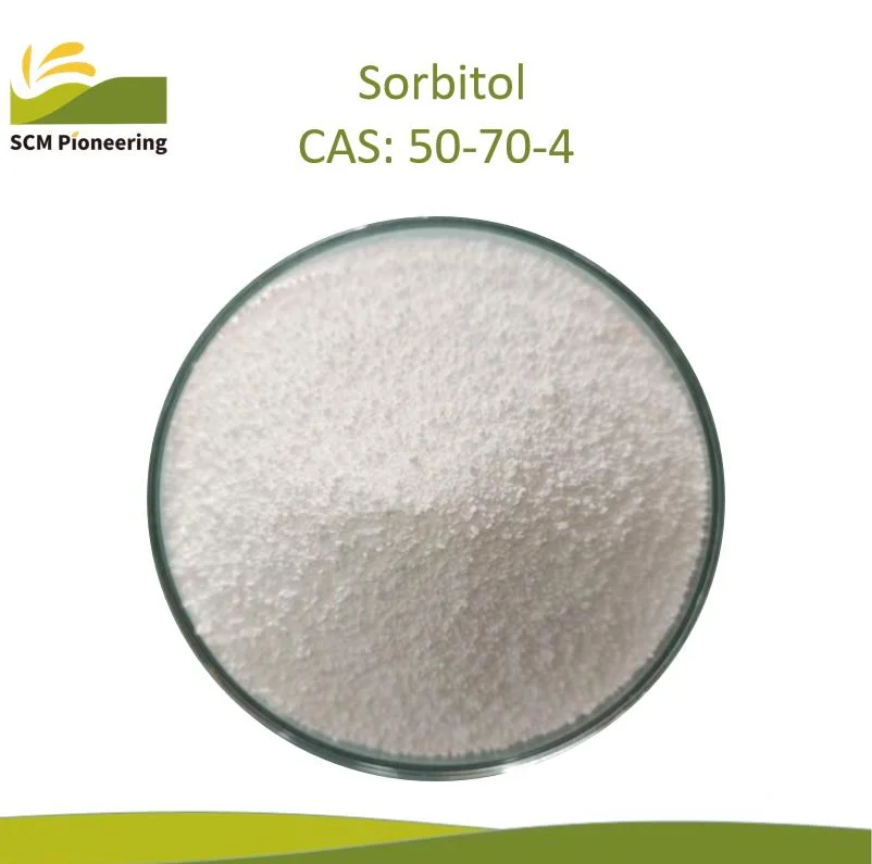 Saccharose-Ersatz hohe Qualität Sorbitol Pulver CAS: 50-70-4