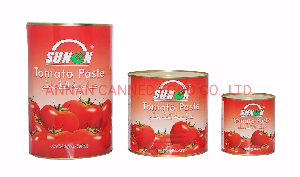 Frische und rote Farbe Tomatenpaste