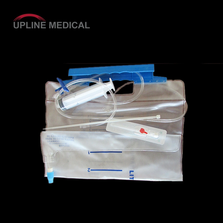 Sterile Disposable Urine Bag with Cross Valve