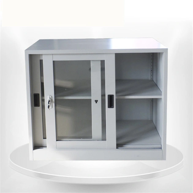 Hot Sale 2 Glass Sliding Door Storage Filing Cabinet Made in China