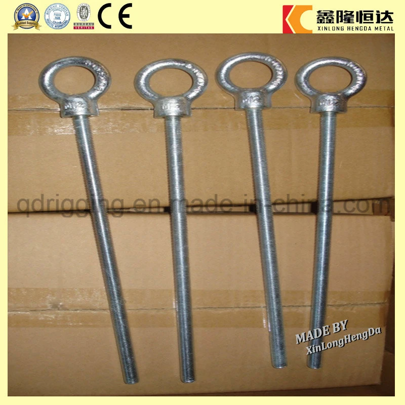 Long Leg Short Threaded Anchor Eyebolt