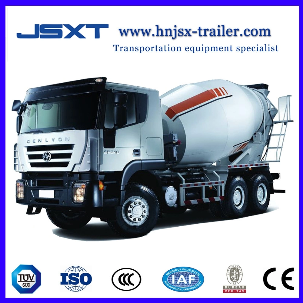 Jushixin Genlyon 6*4 380HP Concrete/Cement Mixer/Mixing Truck/Tractor/Equipment