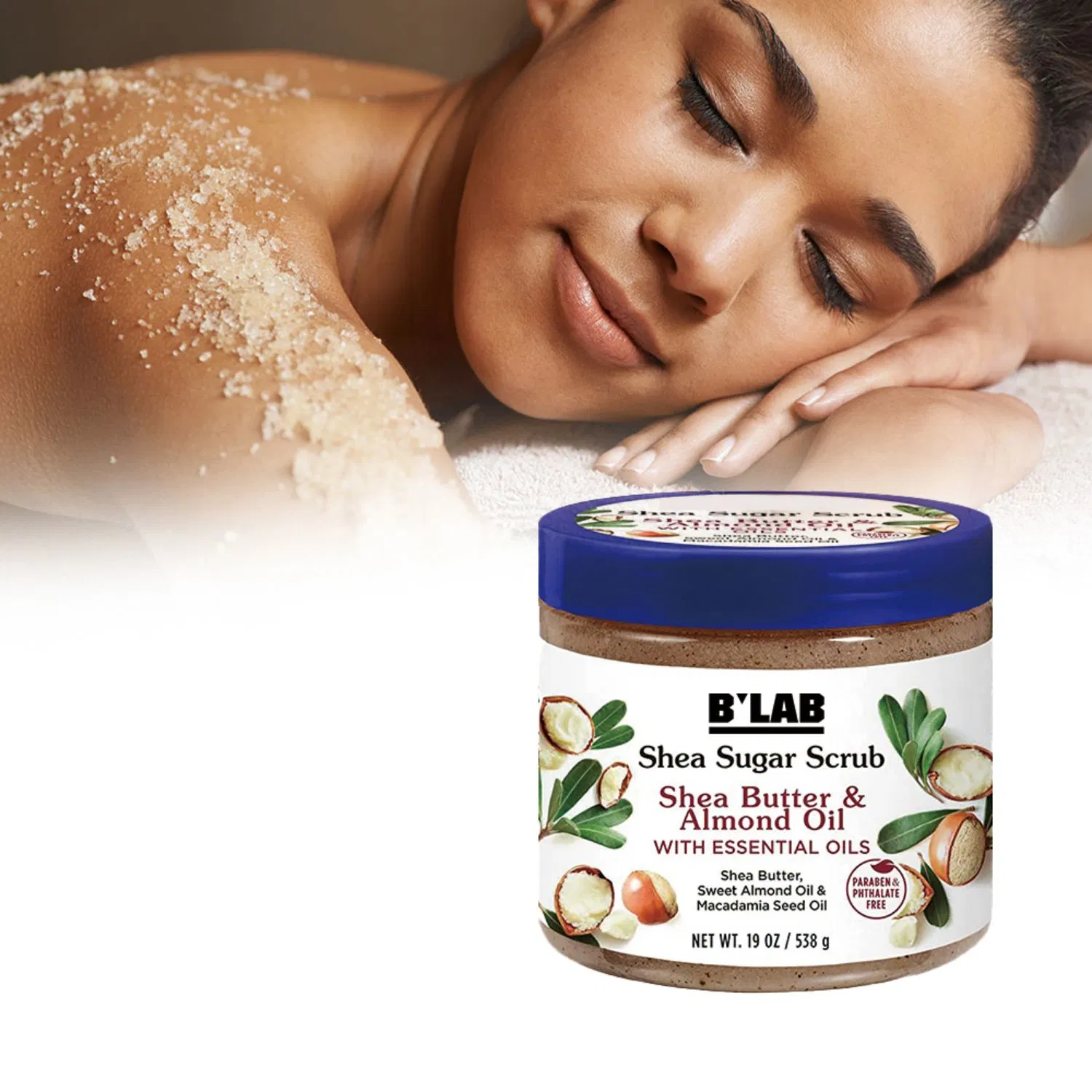 Commerce de gros sel de bain Body Scrub Body Scrub nourrissant des produits de soins de la peau
