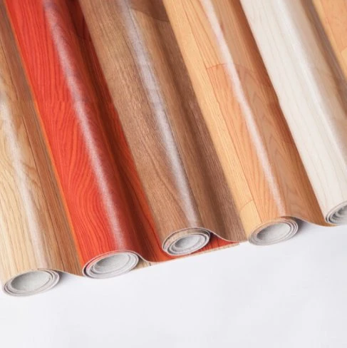 تصاميم بالجملة مخصصة الخشب انظر رغوة ظهر ألواح خشبية أرضية PVC غطاء الأرضية الإسفنجية