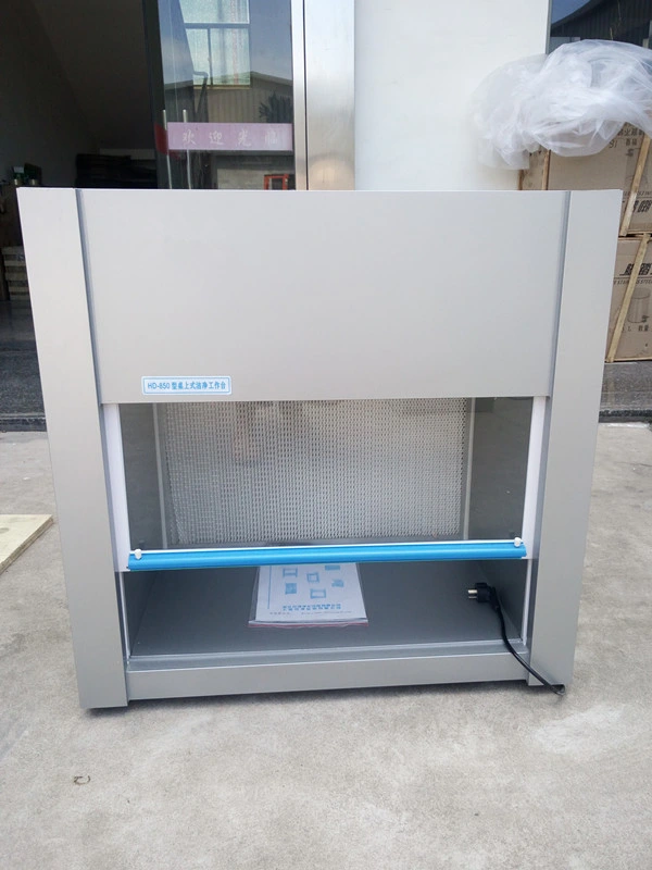 All Steel Horizontal Desktop Laminar Flow Cabinet Laboratory Furniture