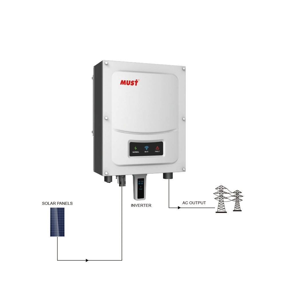 Must Solar Power Inverter 6000W Grid Tie with Efficient MPPT