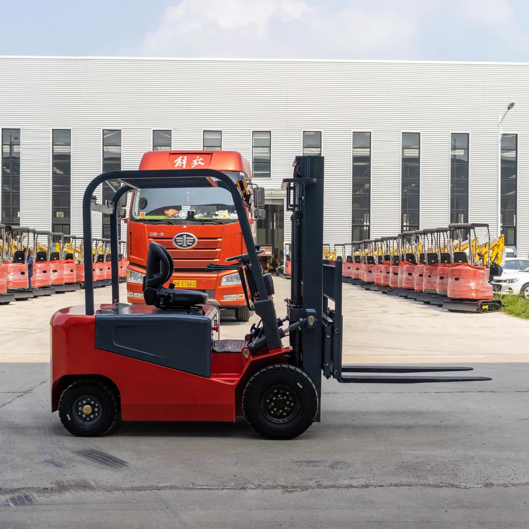 New Hydraulic Diesel Forklift 3ton/ 5ton/7ton/10ton with CE Gas Forklift Electric Forklift