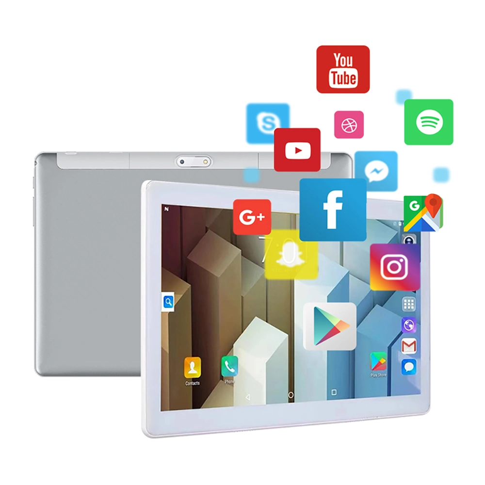 Best Seller WiFi Tablet Pad para Android pantalla HD de 10,1 pulgadas SC9863 Octa Core desbloqueado de Tablet PC