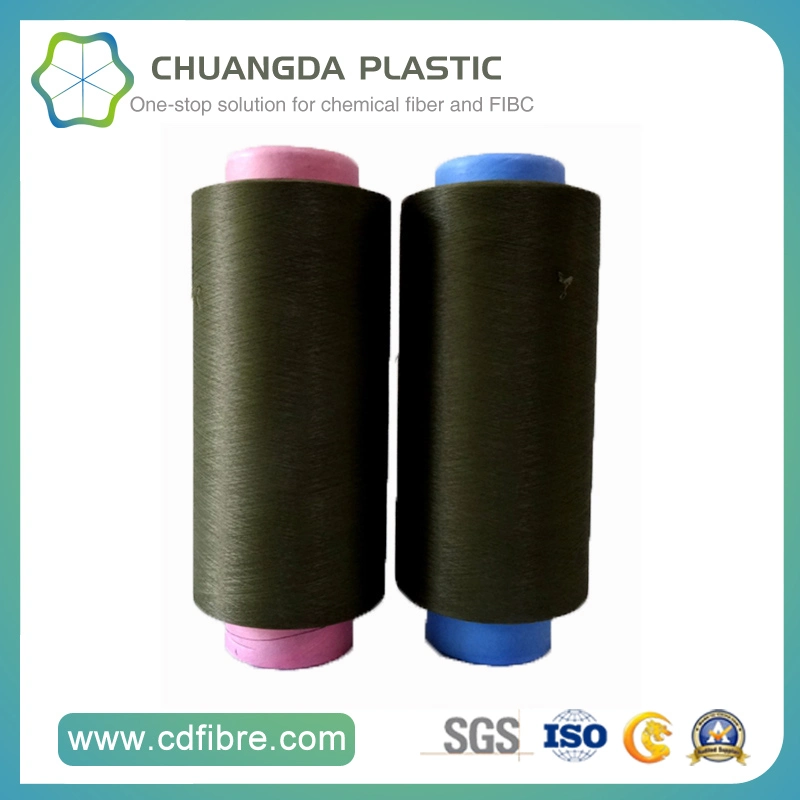 75D/48f Black Color Polypropylene DTY Yarn for Socks