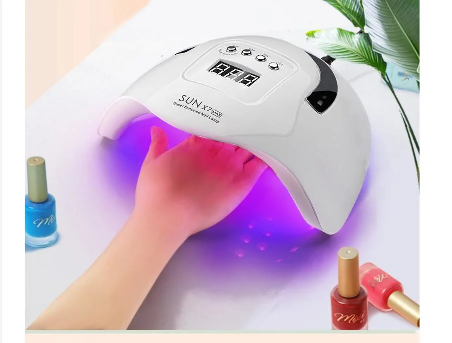 مصباح الأظافر مصباح LED مخبوز لتجفيف سريع ملمع منتج الجمال Nail صالون