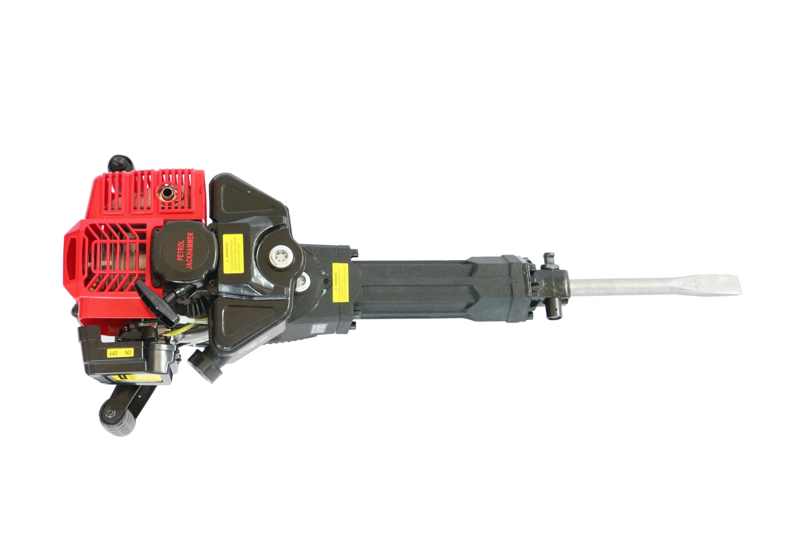 5200 Gas Powered Jack Hammer Pile Driver Rotary Hammer 52cc Big Power Drill Bit Earth Auger