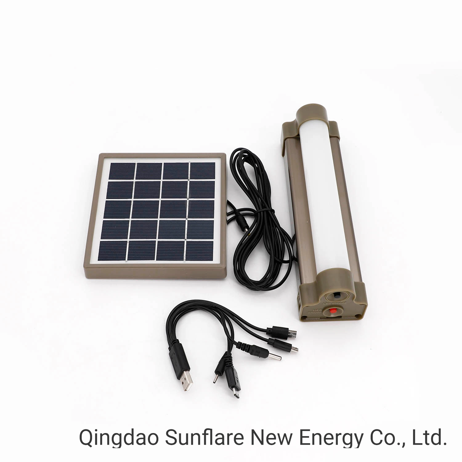 Solar LED Bulb Light with Mobile Phone Charger TL1