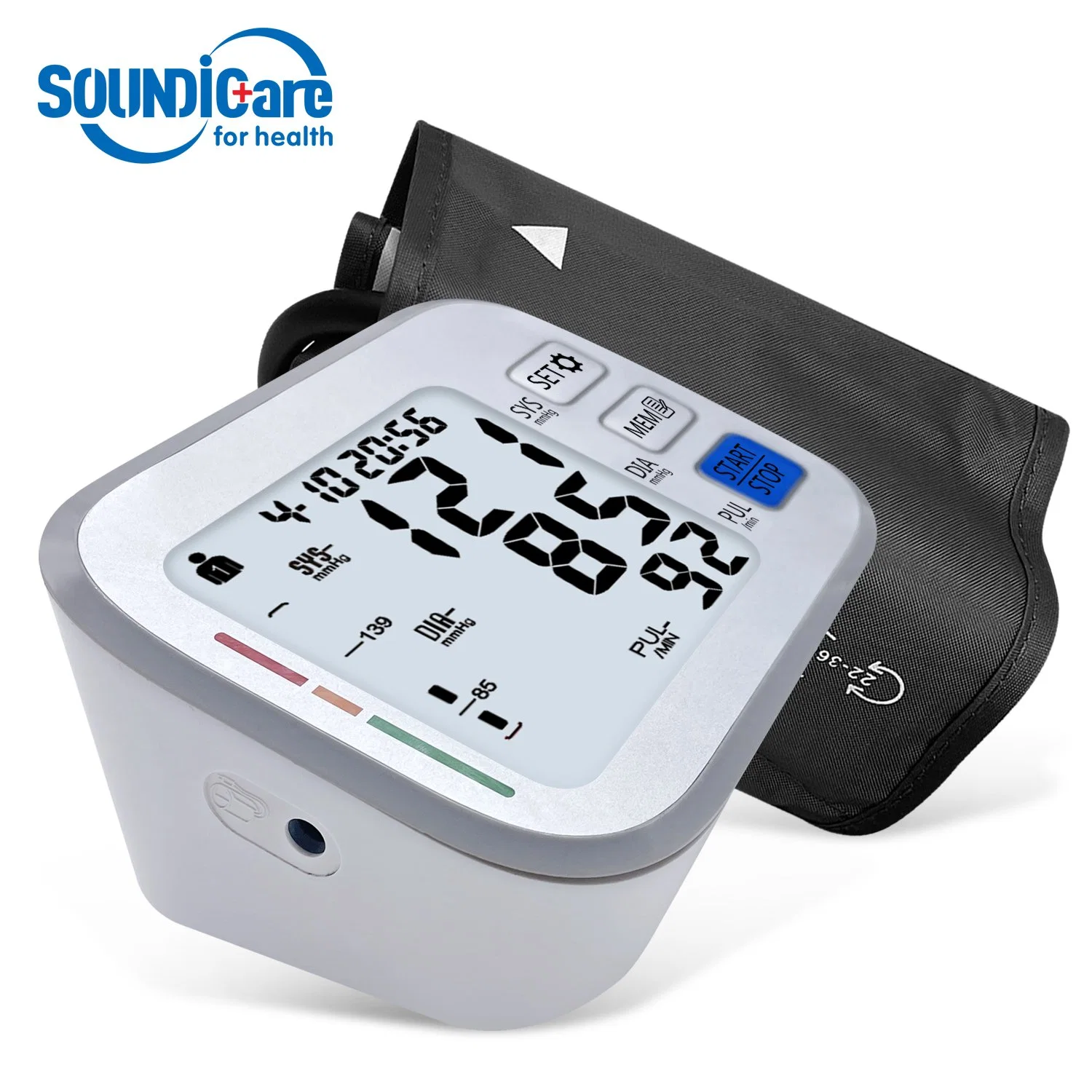 Medical Device LCD Digital Bp Monitor Sphygmomanometer Bluetooth Imt Blood Pressure Monitor