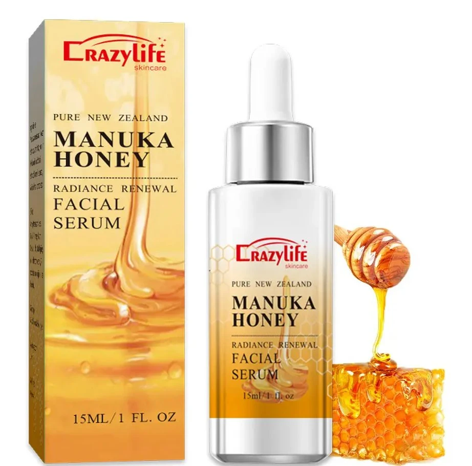 Instant Anti Aging Lifting Face Honey Essence Serum Vegan Moisturizing Nourishing Face Essence Oil for Face Beauty