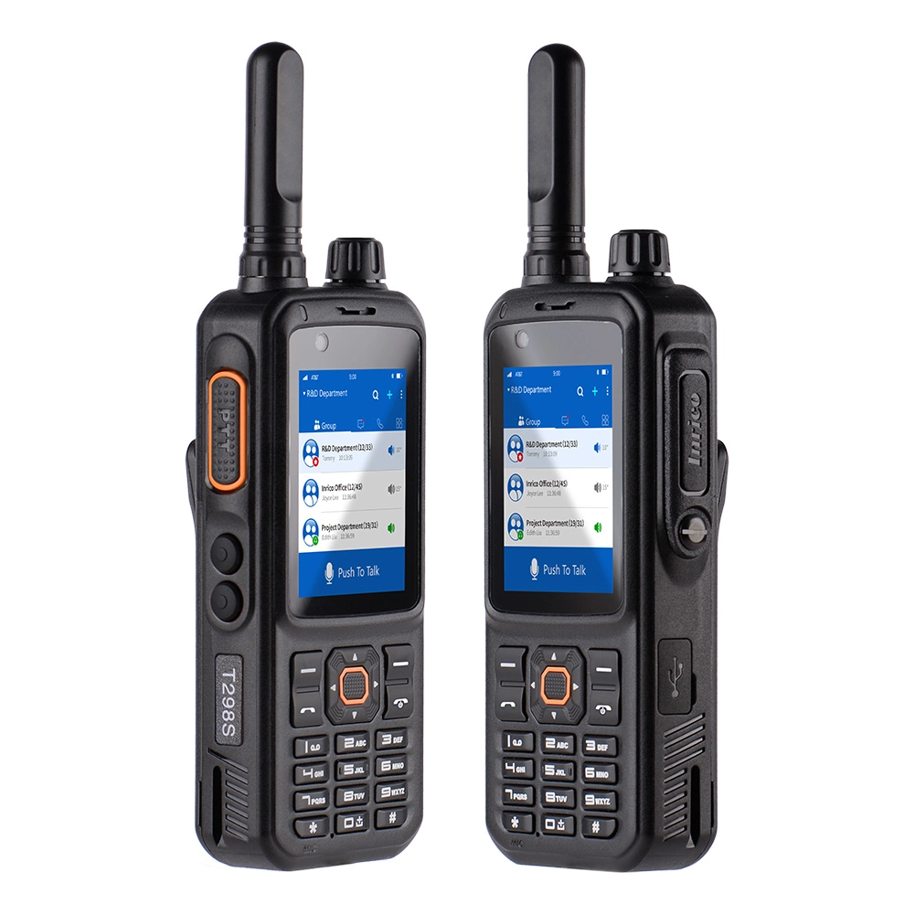 High quality/High cost performance  Portable Wireless Smart Global 3G Two-Way Radio of Inrico T298s