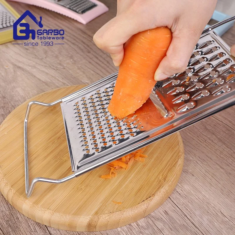 Factory Stainless Steel Cheese Shredder Lemon Vegetable Grater for Kitchen