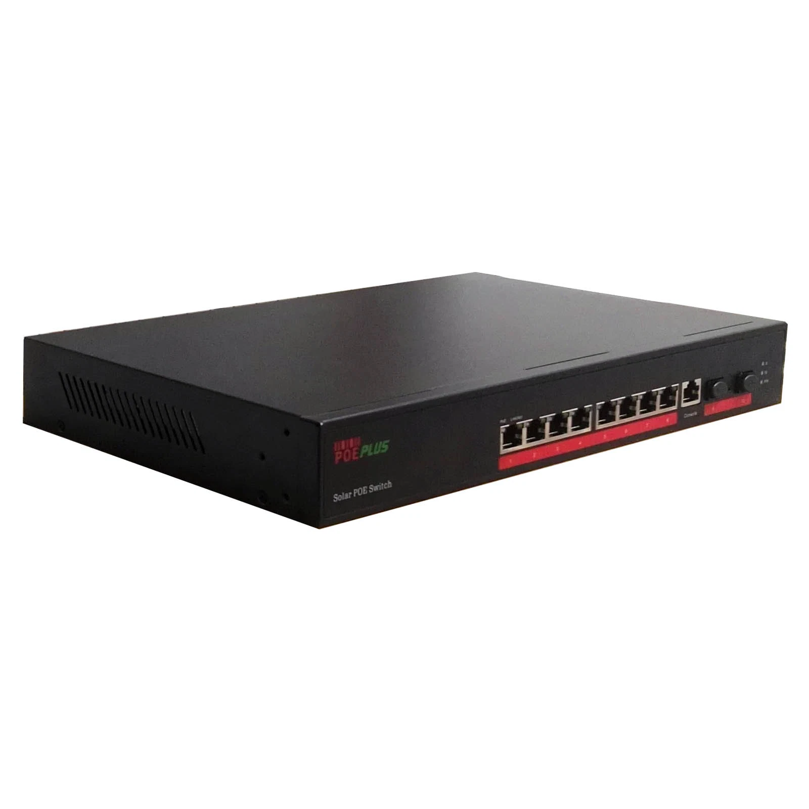 8 Port Full Gigabit AC/DC Dual Power Input Solar Network Switch