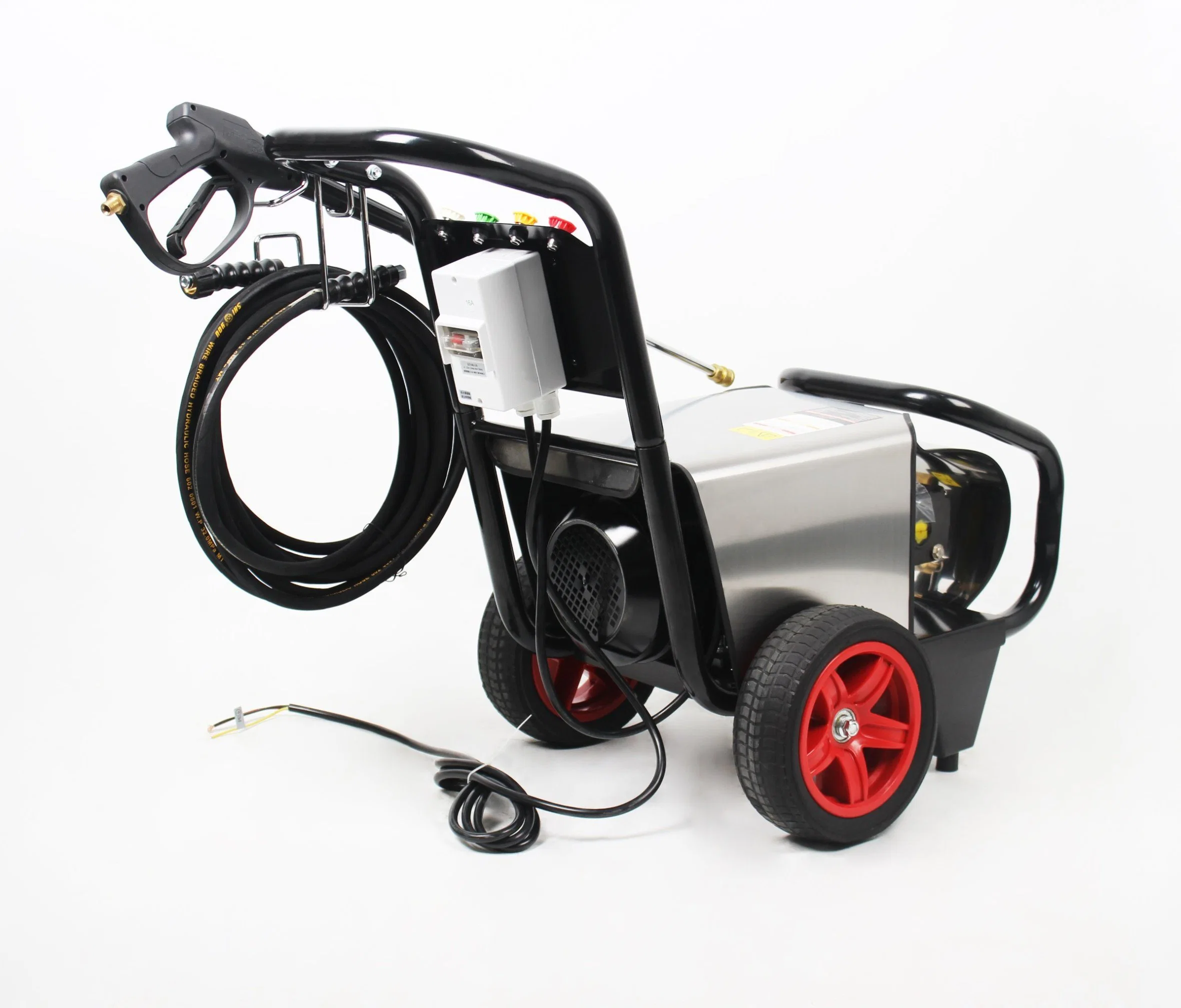 2,2 kw Portable voiture électrique lave-Machine de nettoyage haute pression de la rondelle Prix de la machine de nettoyage de vidange