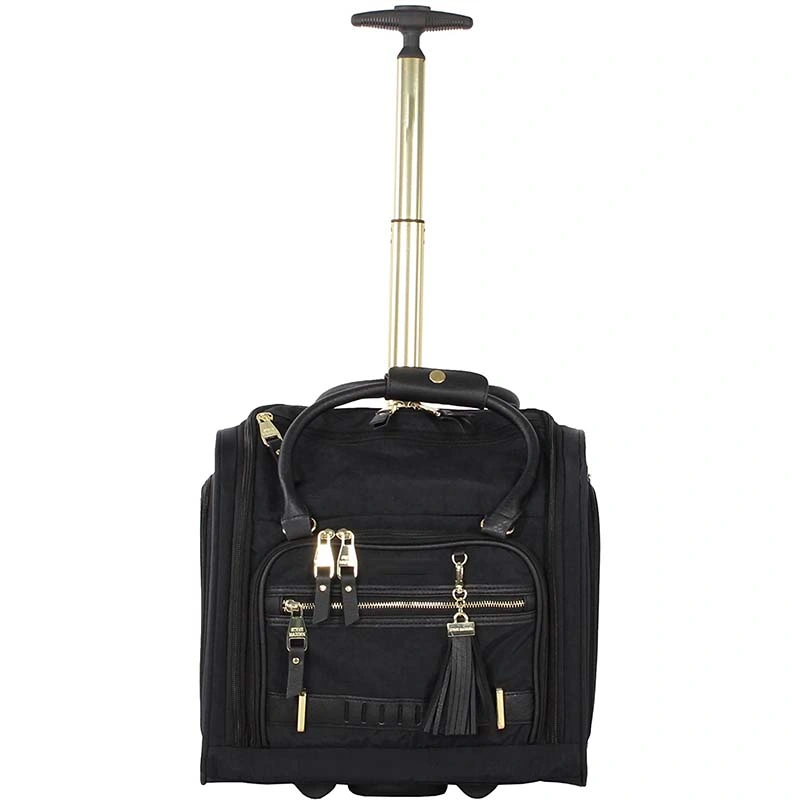 Under Seat Notebook Carry on Wheeled Briefcase Roller Laptop Bag