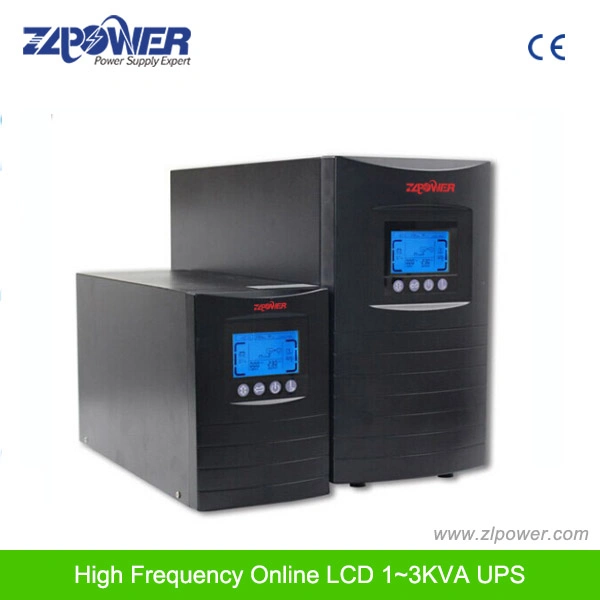 Sistema inteligente de UPS 1kVA-3kVA 0,8 Alta Freqüência de fator de potência