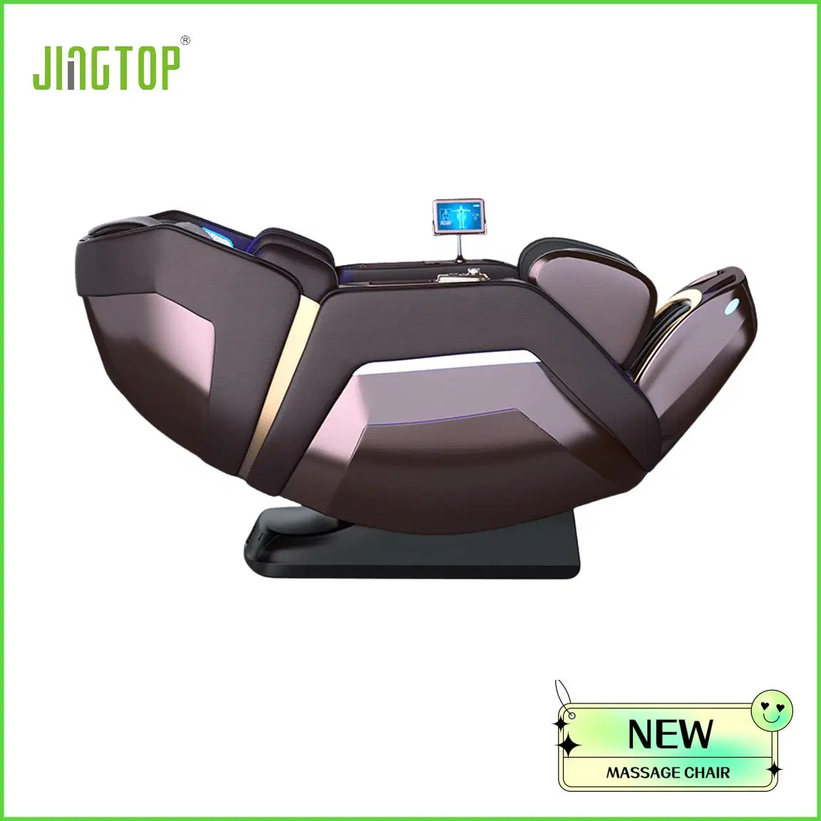 Jingtop OEM 3D 4D Bester Preis Kneten Blutkreislauf Körper Massagesessel