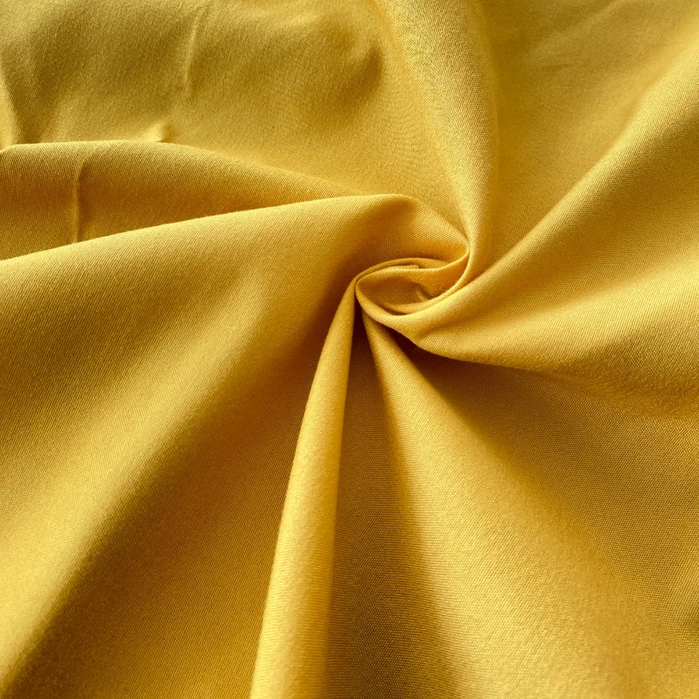 Fabrik Verkauf 100% Polyester 105gsm Solid Color Blackout Thick Satin Bettlaken