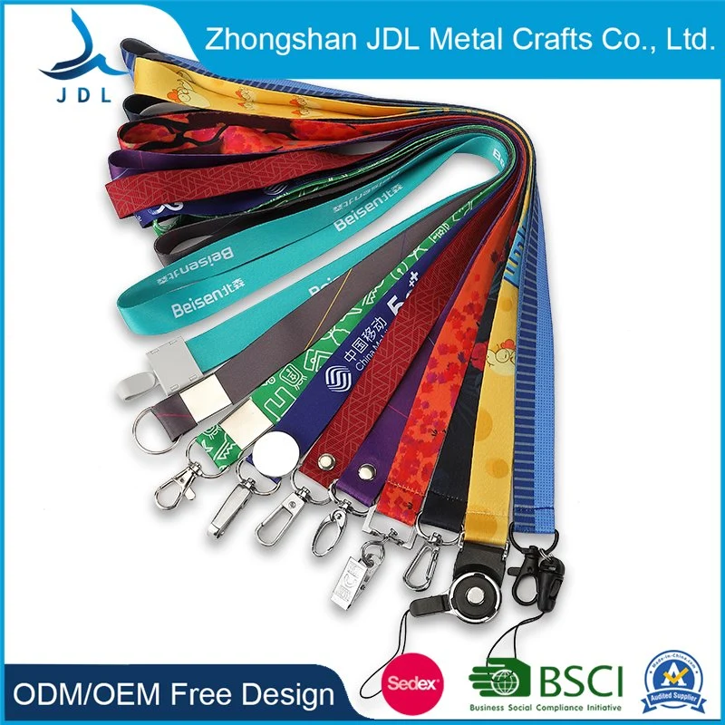 Wholesale/Supplier Personal Design Stain Woven Lanyard Jean Making Supplies Malaysia (038)