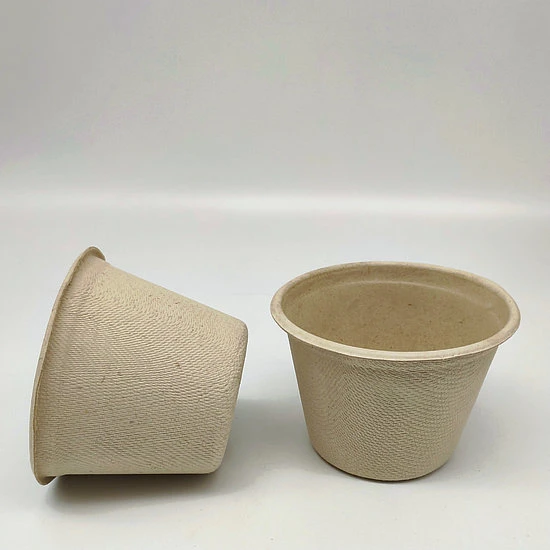 Biodegradable Ice Cream Cups Eco Friendly Sugarcane Cups Disposable Yogurt Cups