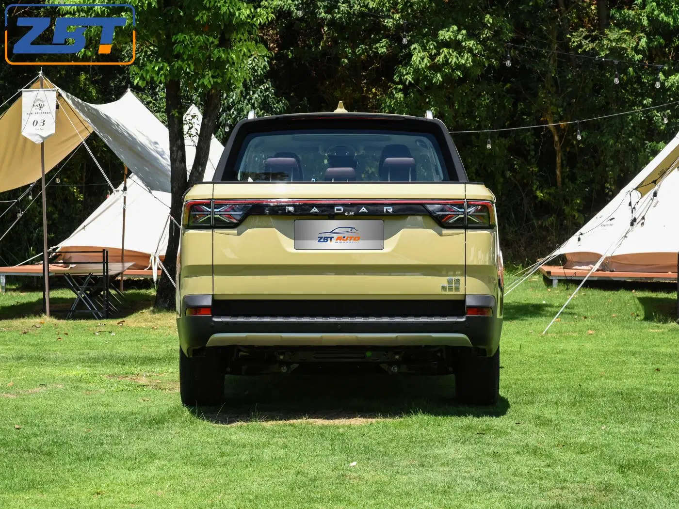 EV Geely Radar Auto Rd6 400s Pure Electric alta qualidade Pick-up eléctrico do veículo, camião