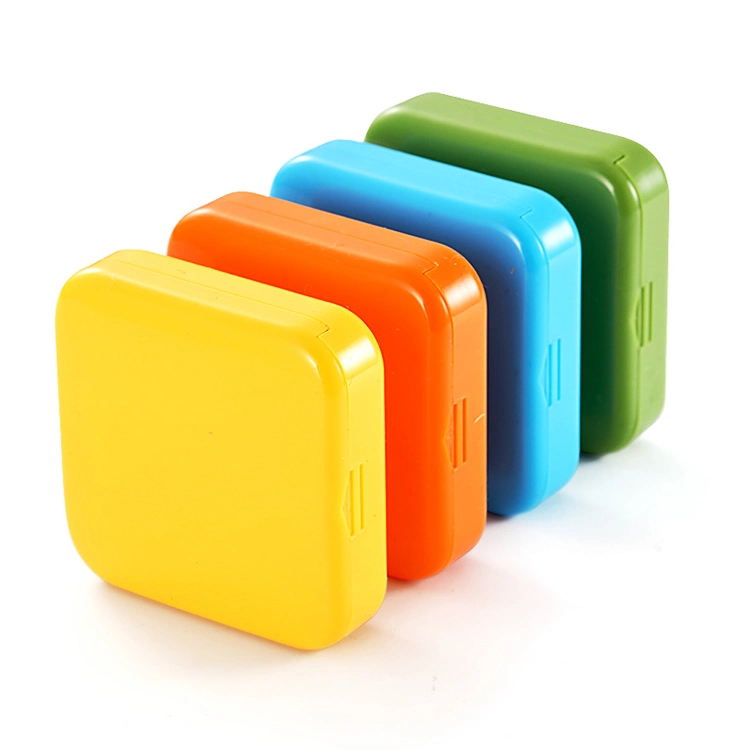 Square Travel Pill Box Medicine Storage Container Pill Cases Display Box