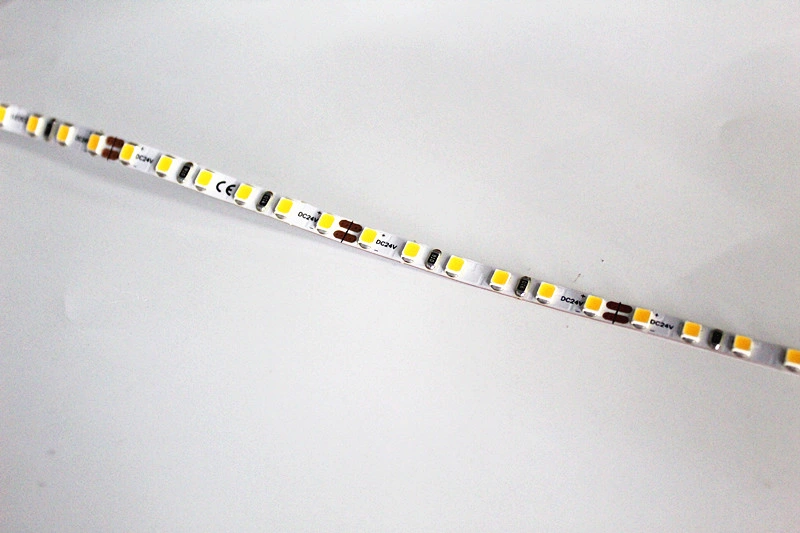 Ultra Thin Narrow LED Strip Light with 5mm Width PCB 2835 120LEDs/M 24V LED Strip