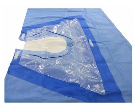 Manufacturer Sterile Fluid Collection Bags Liquid Collection Pouch for Eye Surgical Drape