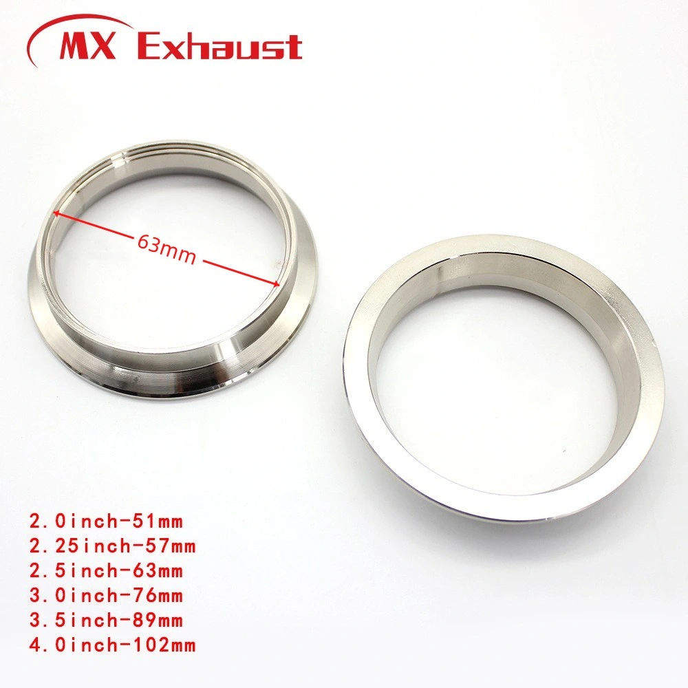 1.5&prime; &prime; ~6.0&prime; &prime; V Band Clamp Exhaust Downpipe Stainless Steel Exhaust Clamp with Flange