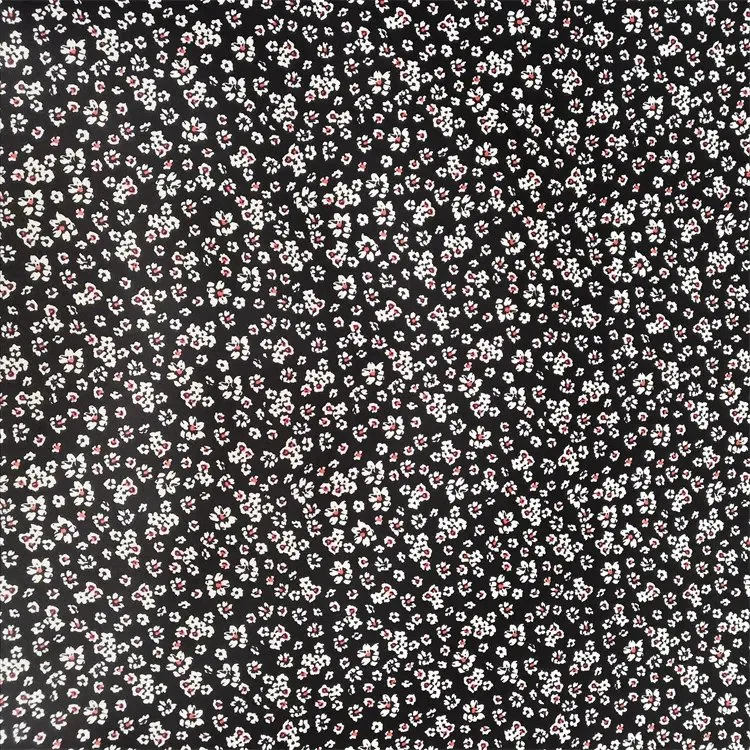 Archstella Custom 100% Rayon Soft Challis Plain Fabric Rayon Floral Printed Viscose Material Viscose for Dress