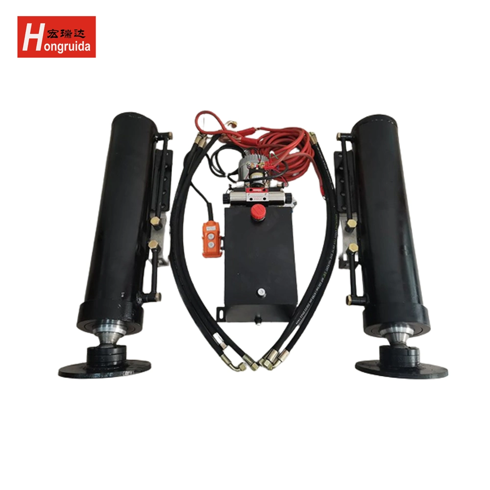 Wholesale/Supplier 100% Tested ISO Semi Trailer Parts Retractable Electro Hydraulic Landing Leg