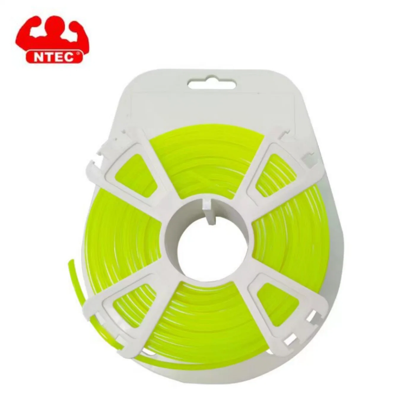 Fluorescence Green Round Shape 3.0mm X 1lb Nylon Trimmer Line Garden Tool Part