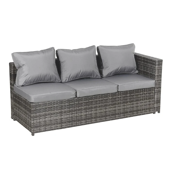 Beliebte New Design Garten PE Rattan Möbel Villa Rattan Stuhl Sofa