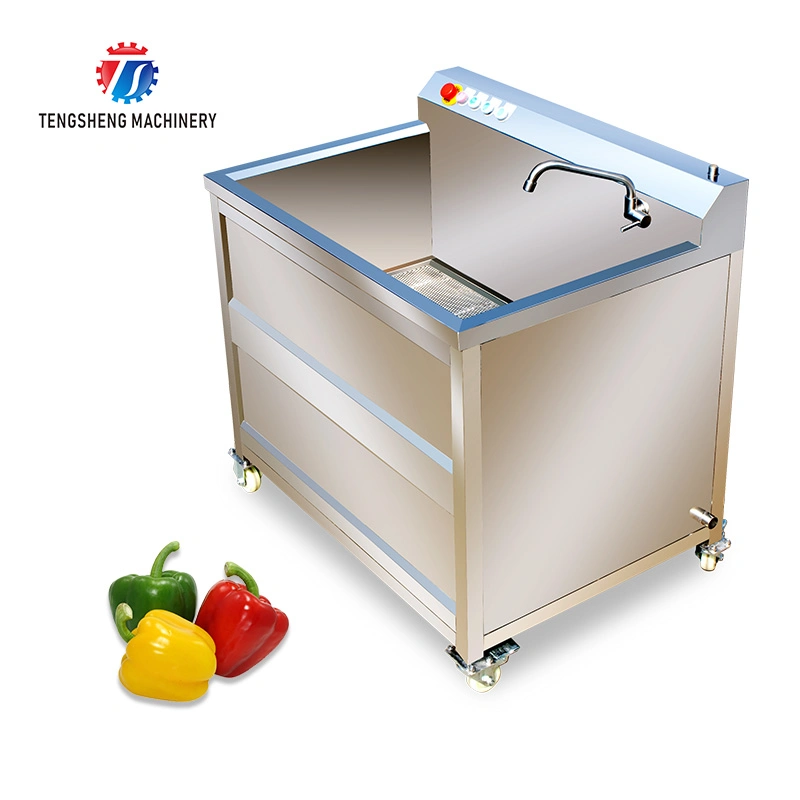 Industrial Vegetable Washing Cleaning Machine Fruit Ultrasonic Ozone Washer Ts-Az