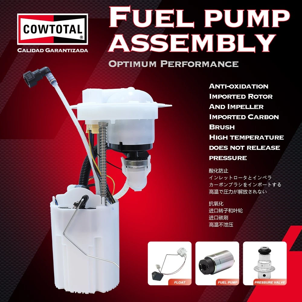 Cowtotal Hot Sale High Pressure Auto Engine Electric Fuel Pump Assembly for Nissan Toyota Hyundai Honda Mazda Mitsubishi KIA