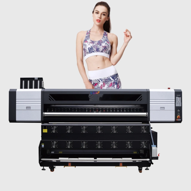 Leaf New Model Industry Price Digital Sublimation Printer Fabric Printing Inkjet Printer Machine for Textile with Constant Temperature Automatic Drying System