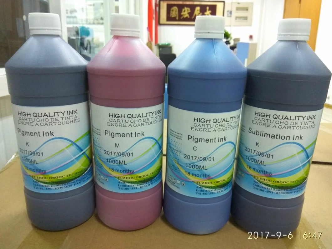 Extremely High UV Resistance Pigment Ink for Inkjet Printer