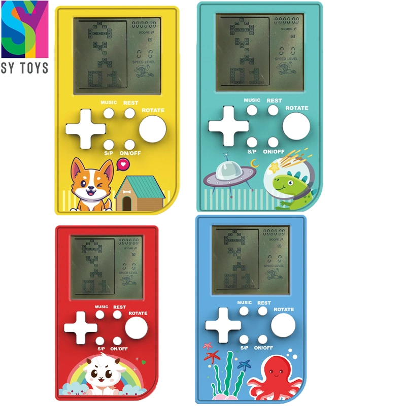 Sy Mini Portable Retro Handheld Game Console Children Classic Nostalgic Game Machine Educational Toys Elderly Game Players