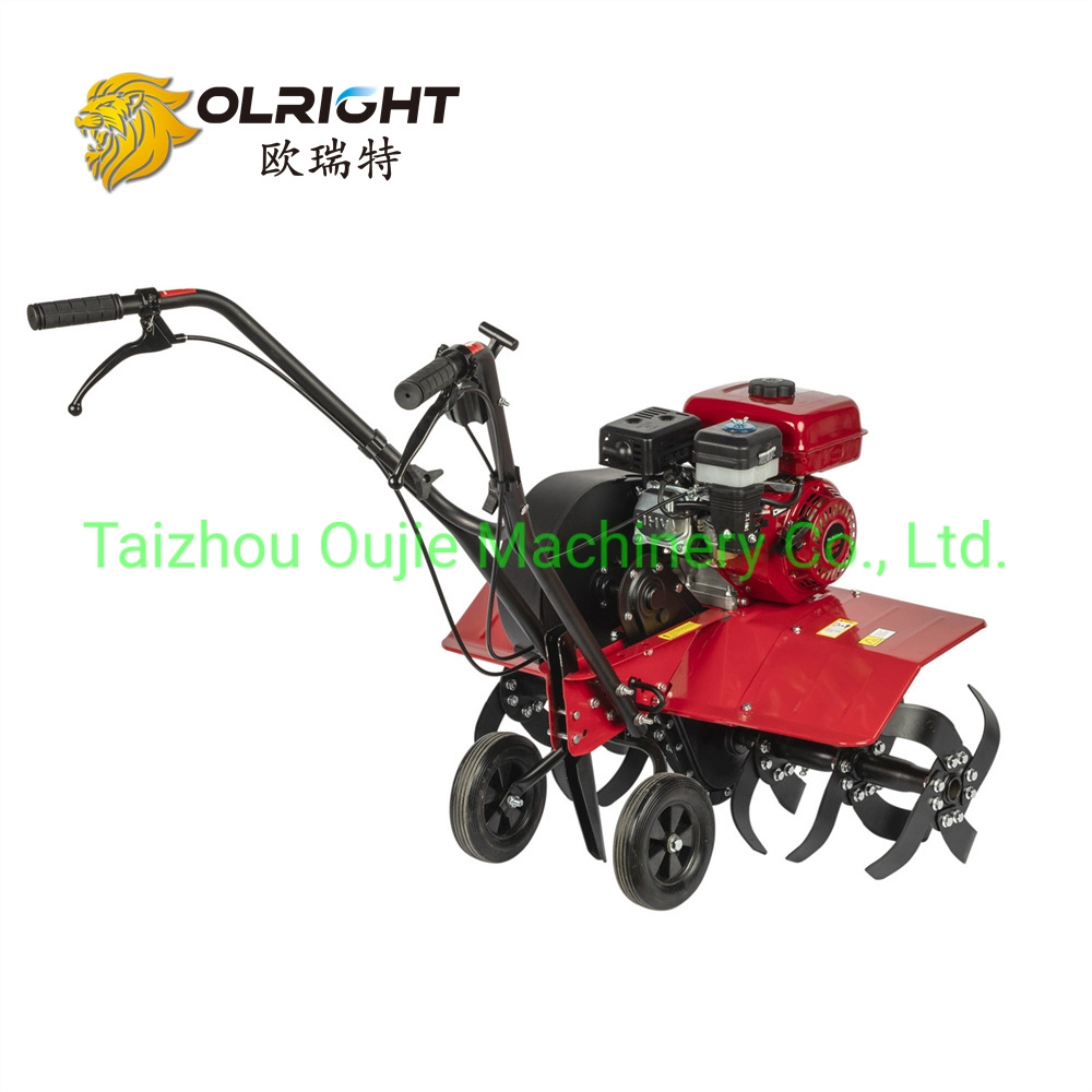 Farm Machinery 170 Gasoline Mini Power Cultivator Tiller with Rotary Tillage and Weeding Equipment