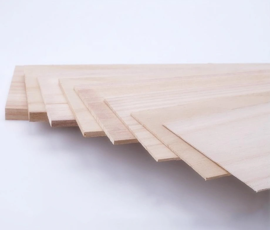 DIY Handmade Thin Wood Sheet Narrow Board 10 Cm Cork Sheet Aircraft Building Template Board