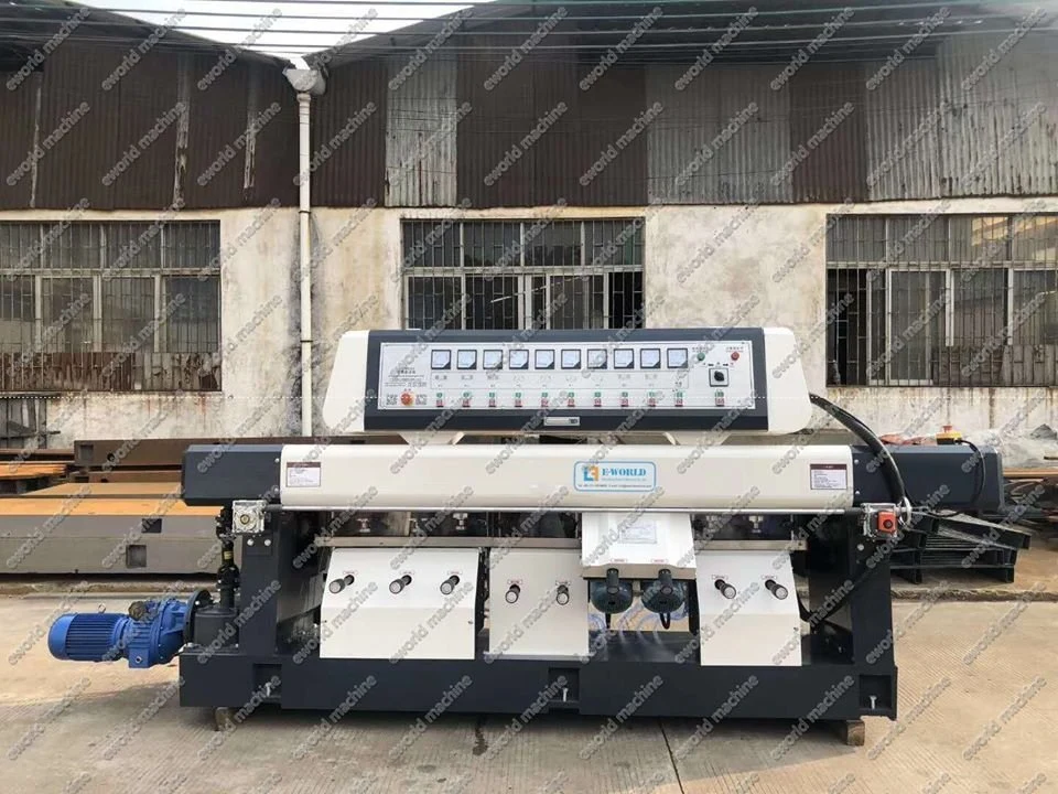 9 Motors Flat Glass Straight Line Edge Grinding Machine for Glass Door and Window Processing Machine/Insulating Glass Edge Polishing Machine