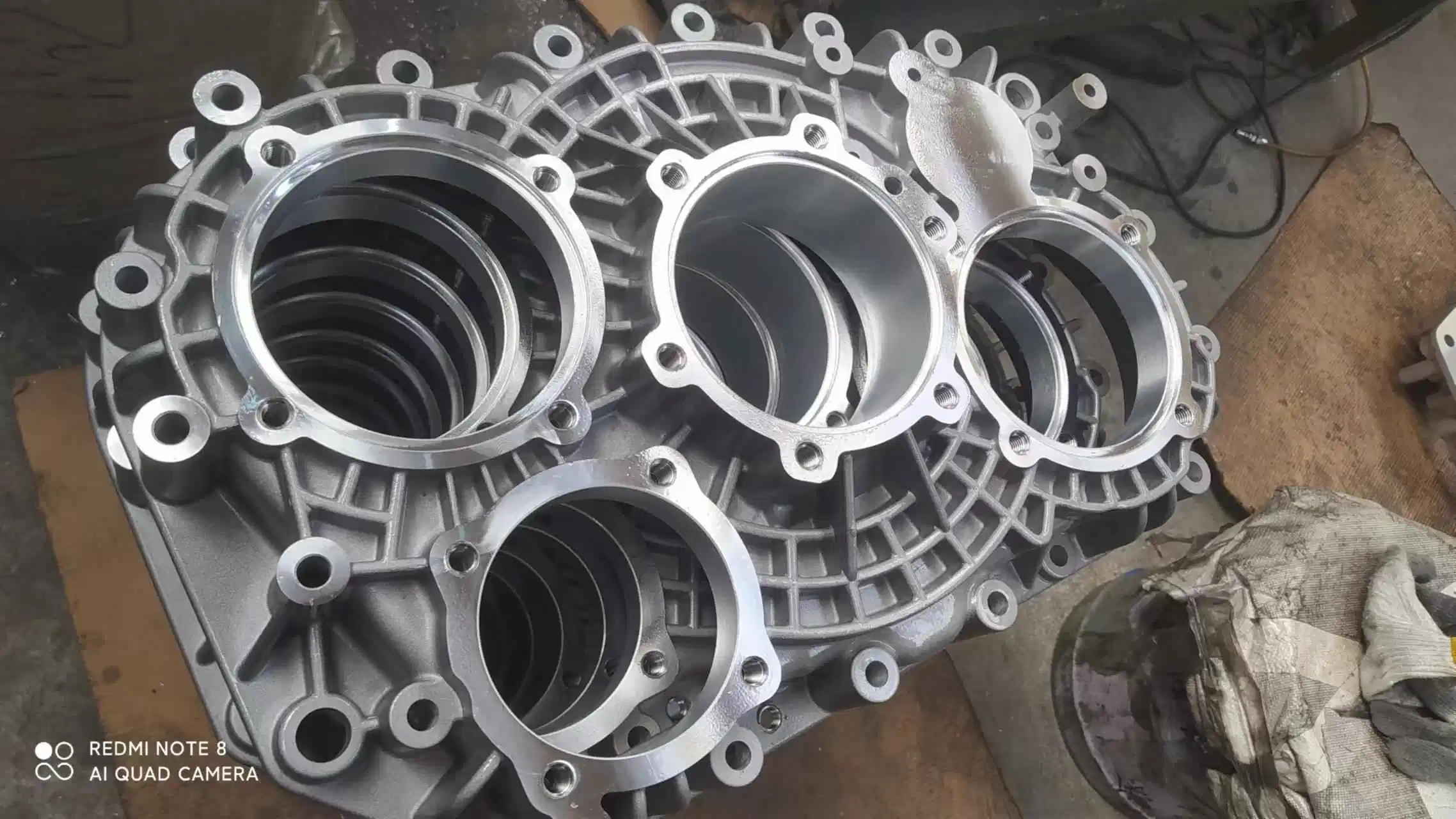 Zinc Aluminum Brass Alloy Gravity Die Casting with CNC Machining