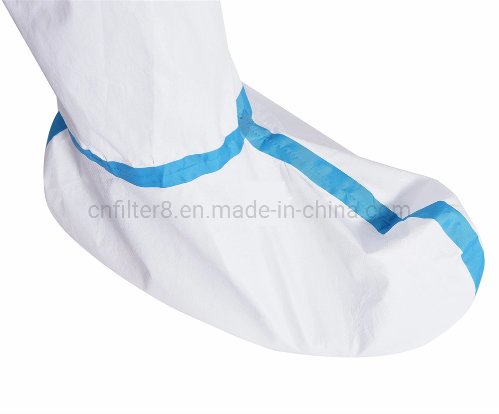 ICU Non-Woven en une pièce de tissu de vêtements de protection jetables